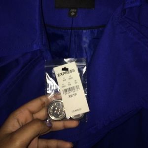 Express blue jacket
